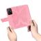  Xiaomi 11T / 11T Pro Fodral Läder Butterfly Rosa