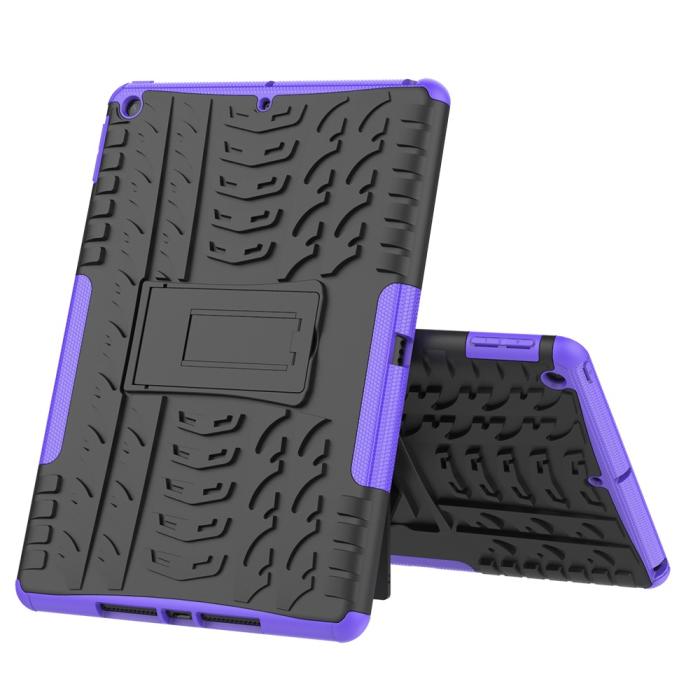 Bild 2,  iPad 10.2 2019/2020/2021 Skal Rugged Kickstand Armor Lila