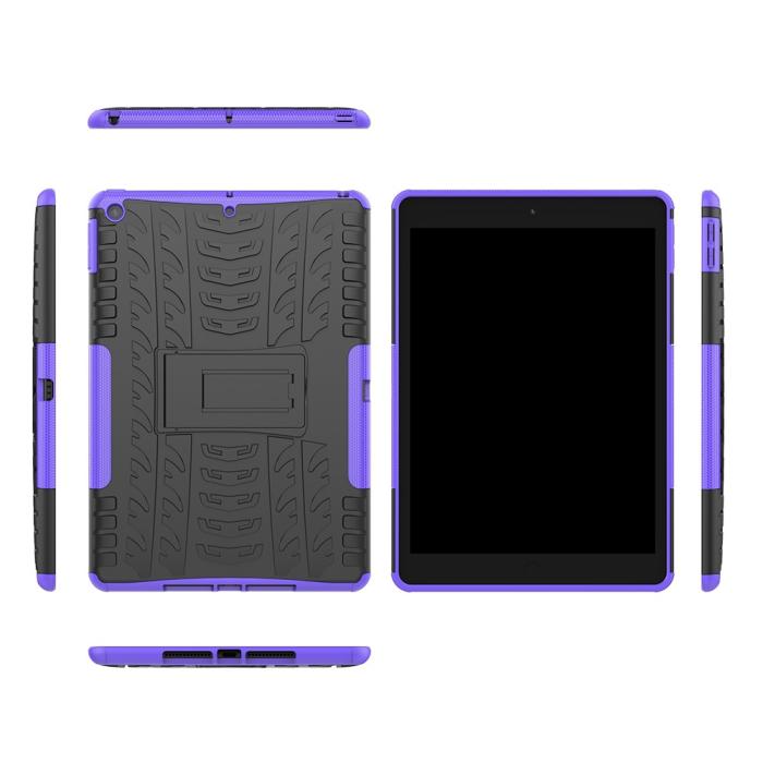 Bild 3,  iPad 10.2 2019/2020/2021 Skal Rugged Kickstand Armor Lila