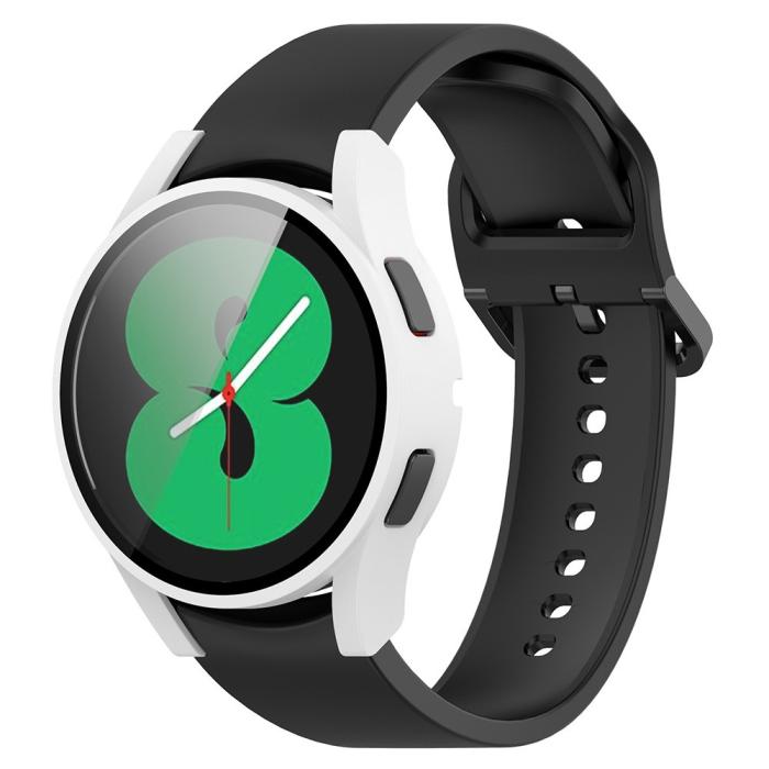 Bild 2,  Galaxy Watch FE/4 40 mm Skal Med Skärmskydd Vit