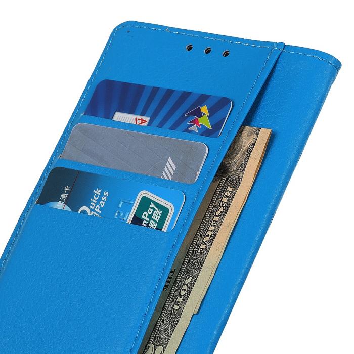 Bild 4,  Samsung Galaxy A27 5G Fodral PU Läder Blå