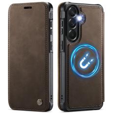 CASEME CASEME Samsung Galaxy A57 5G Skal RFID Pl&aring;nbok Brun