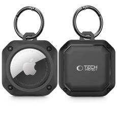 Tech-Protect Tech-Protect Apple AirTag H&aring;llare Rough Pro Svart