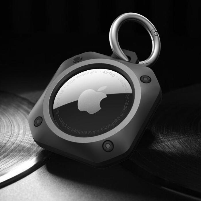 Bild 3, Tech-Protect Tech-Protect Apple AirTag Hållare Rough Pro Svart
