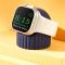  Apple Watch Wave Silikon Stativ Mörk Blå