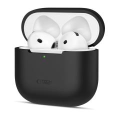 Tech-Protect Tech-Protect AirPods 4 Skal Silikon Svart