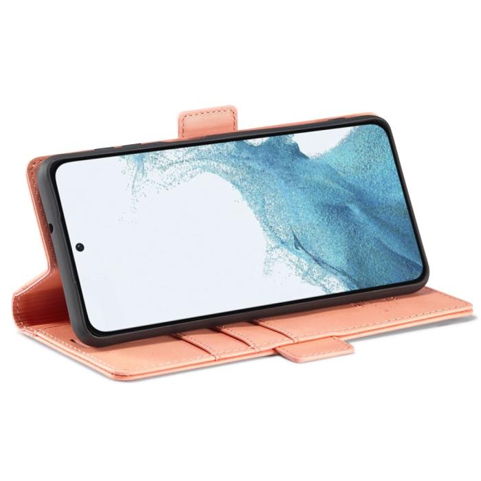 Bild 3, LC.IMEEKE LC.IMEEKE Samsung Galaxy S23 Plus Fodral Läder Rosa