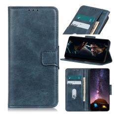  Xiaomi Redmi 9C Fodral Crazy Horse L&auml;der Bl&aring;