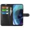  Motorola Moto G71 Fodral Litchi Textur Svart