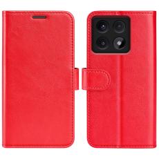  Xiaomi 14T Fodral Crazy Horse L&auml;der R&ouml;d