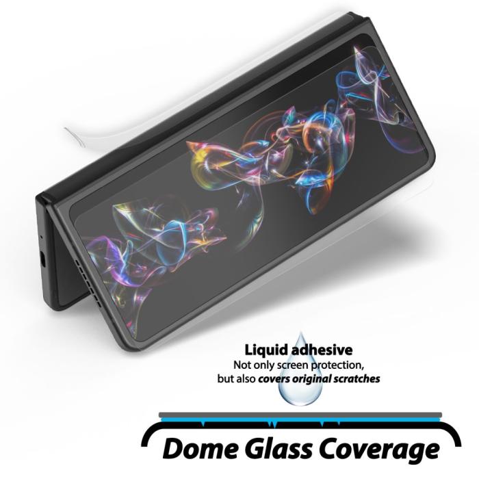 Bild 3, Whitestone Whitestone Samsung Galaxy Z Fold 4 2-PACK Skärmskydd DOME Glass