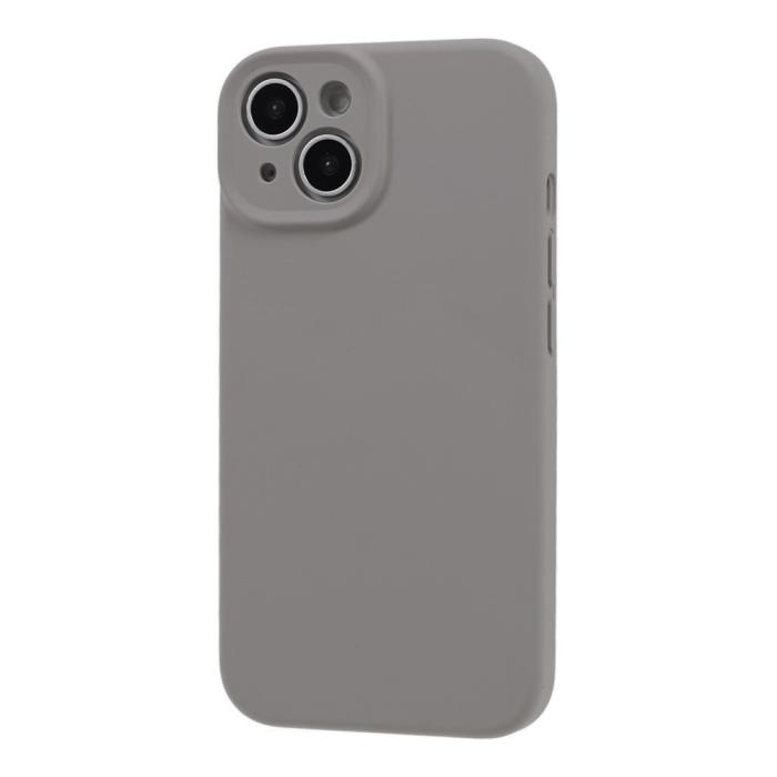 Bild 3,  iPhone 15 Plus Skal Liquid Silikon Grå