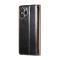 CASEME CASEME iPhone 16 Pro Fodral Oil Wax Flip Mörk Brun
