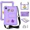  Samsung Galaxy Tab A11 Plus / A9 Plus Skal EVA Kickstand Lila