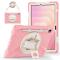  Samsung Galaxy Tab S11 Skal Shockproof Hybrid Kickstand Rosa