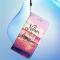  iPhone 17 Pro Max Fodral Med Tryck Never Stop Dreaming