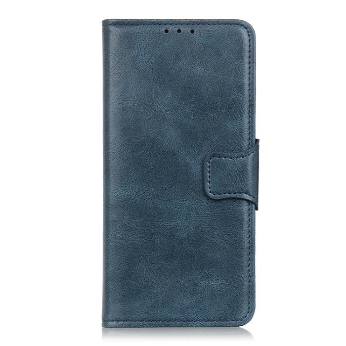 Bild 2,  OnePlus 11 5G Fodral Crazy Horse Läder Blå