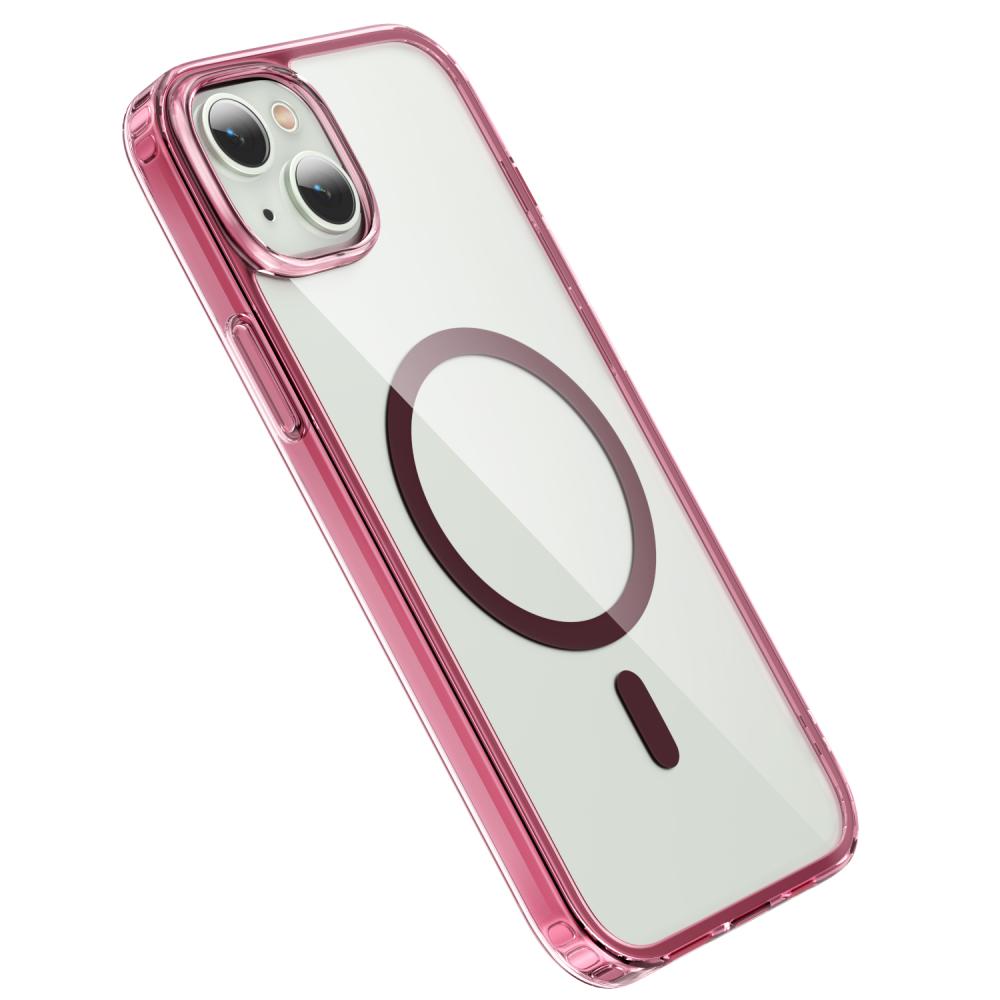 ColorPop ColorPop iPhone 15 Plus Skal CH MagSafe Transparent/Röd