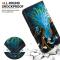  iPhone 17 Pro Fodral Med Tryck Peacock