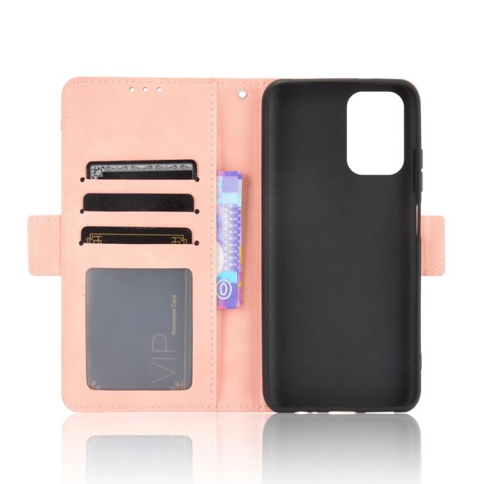 Bild 3,  Xiaomi Redmi Note 10S - Fodral Med Avtagbart Kortfodral - Ljus Rosa