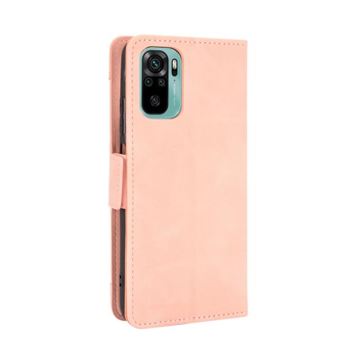 Bild 6,  Xiaomi Redmi Note 10S - Fodral Med Avtagbart Kortfodral - Ljus Rosa