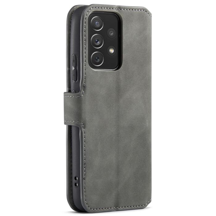 Bild 3, DG.MING DG.MING Samsung Galaxy A53 5G Fodral Retro Läder Grå