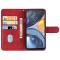  Motorola Moto G22 Fodral Läder Röd