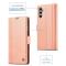 LC.IMEEKE LC.IMEEKE Samsung Galaxy S23 Plus Fodral Läder Rosa