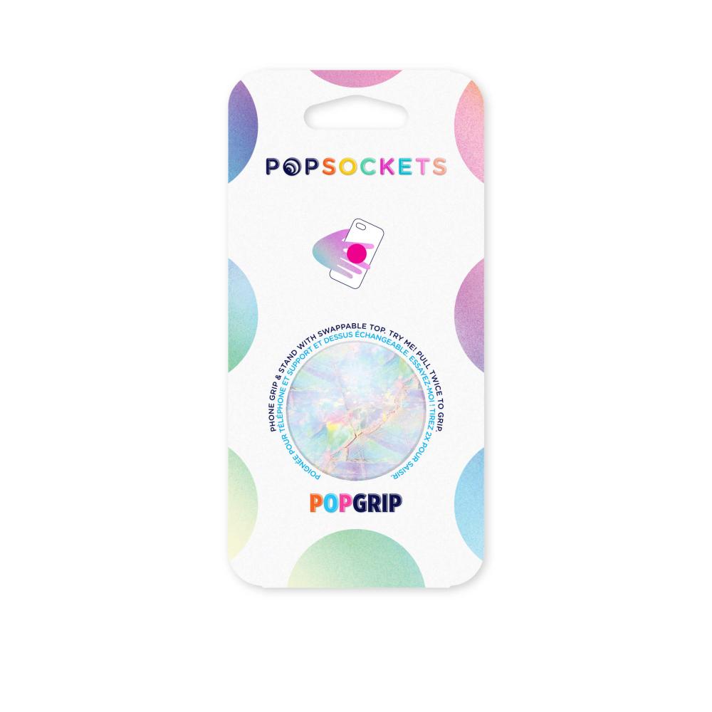 PopSockets PopSockets Avtagbart Grip med Ställfunktion Opal
