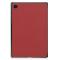  Samsung Galaxy Tab A8 10.5 (2021) Fodral Tri-Fold Shockproof Vinröd