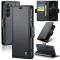 CASEME CASEME Samsung Galaxy S25 Fodral RFID Läder Svart