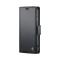 CASEME CASEME Samsung Galaxy S25 Fodral RFID Läder Svart