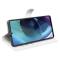  Motorola Moto G71 Fodral Litchi Textur Vit