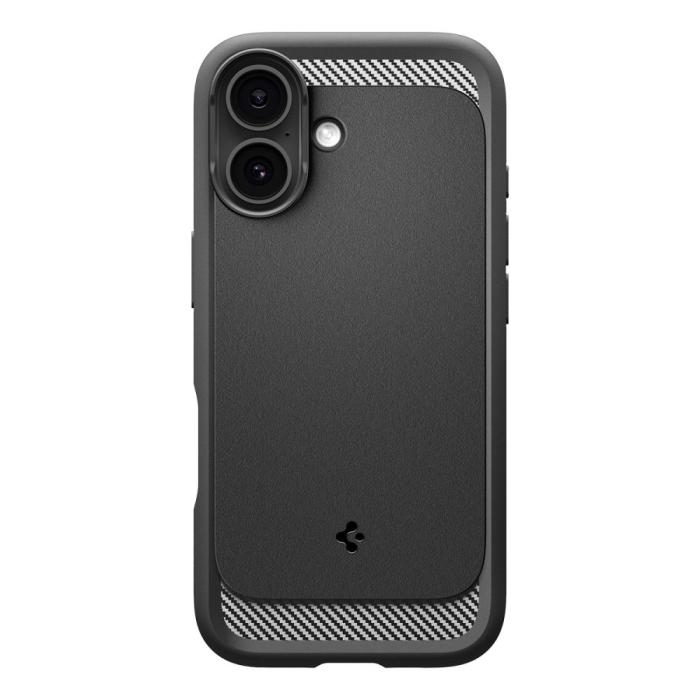 Bild 2, Spigen Spigen iPhone 17 Skal MagSafe Rugged Armor Matt Svart