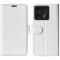  Xiaomi 14T Fodral Crazy Horse Läder Vit