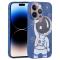  iPhone 14 Pro Skal Spaceman Blå/Brun