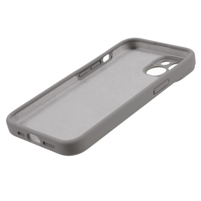 Bild 6,  iPhone 15 Plus Skal Liquid Silikon Grå