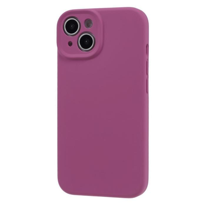 Bild 3,  iPhone 15 Plus Skal Liquid Silikon Rosa Pitaya