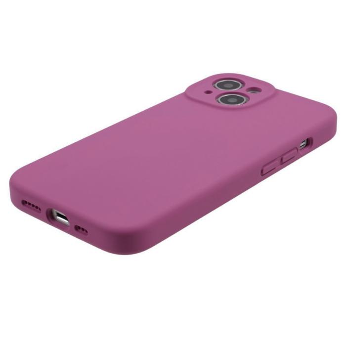 Bild 4,  iPhone 15 Plus Skal Liquid Silikon Rosa Pitaya