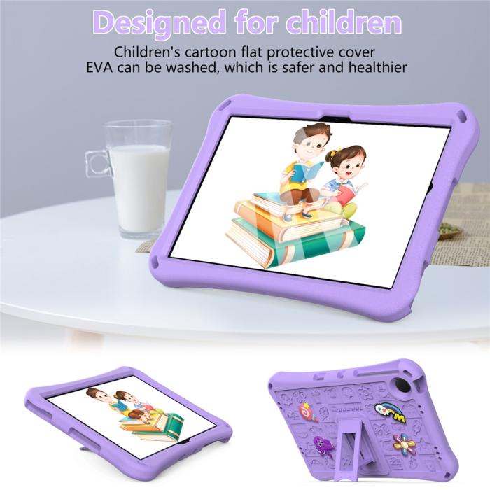 Bild 4,  Samsung Galaxy Tab A11 Plus / A9 Plus Skal EVA Kickstand Lila