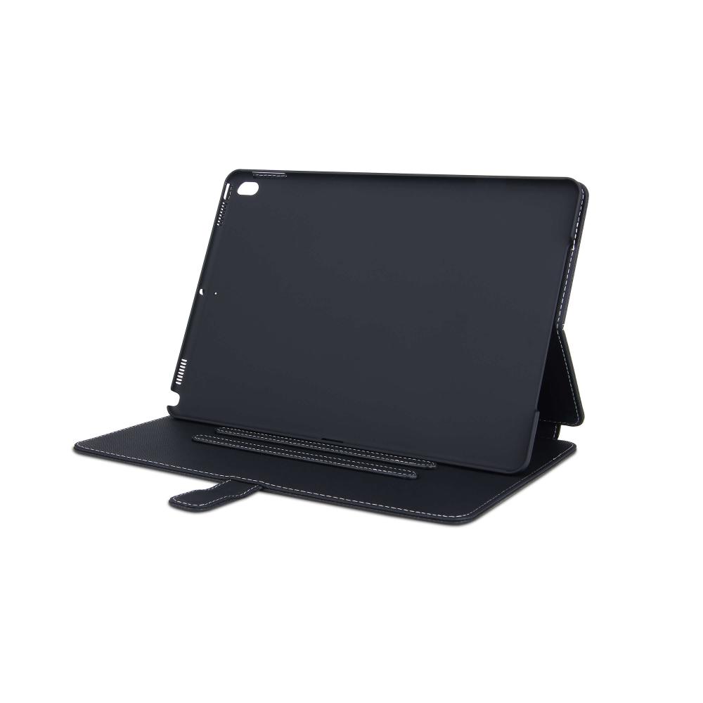 Onsala ONSALA iPad Air 2019 / Pro 2017 Fodral Äkta Läder Svart