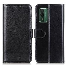  Nokia XR21 Fodral Crazy Horse L&auml;der Svart