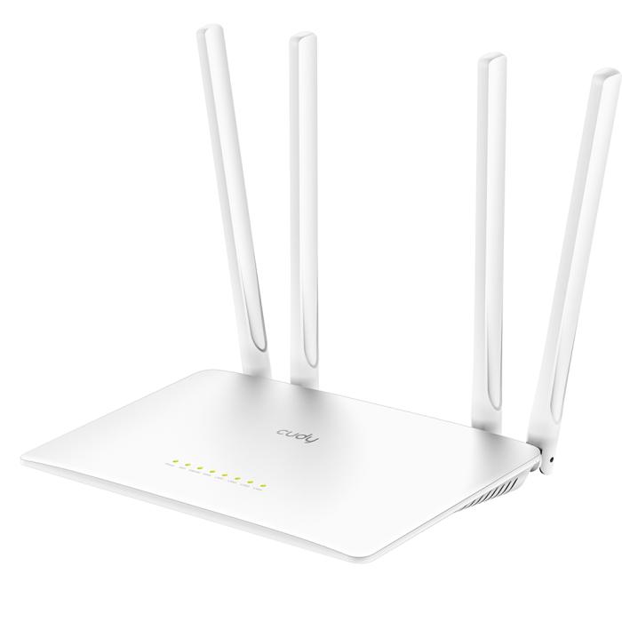 Bild 2, Cudy Cudy Wi-Fi Router WR1200 AC1200 Vit