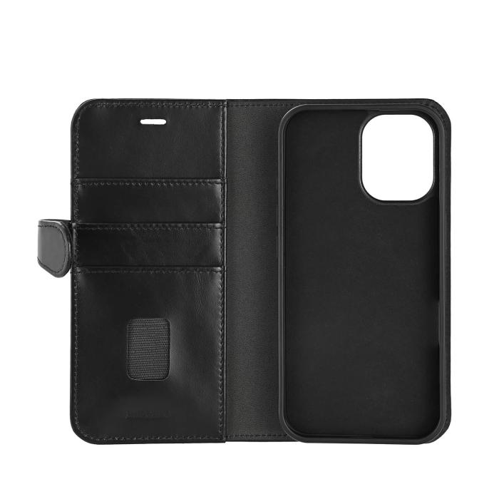 Bild 3, Buffalo Buffalo iPhone 16 Fodral MagSafe 2in1 Äkta Läder Svart