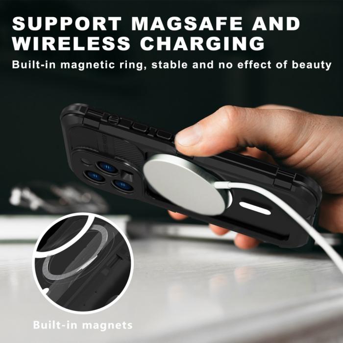 Bild 2, ShellBox ShellBox iPhone 14 Pro MagSafe IP68 Aluminium Vattentät Skal