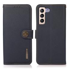 KHAZNEH KHAZNEH Samsung Galaxy S22 Plus Fodral RFID &Auml;kta L&auml;der Bl&aring;