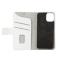 Onsala ONSALA iPhone 12 Mini 2in1 Magnet Fodral / Skal Saffiano White