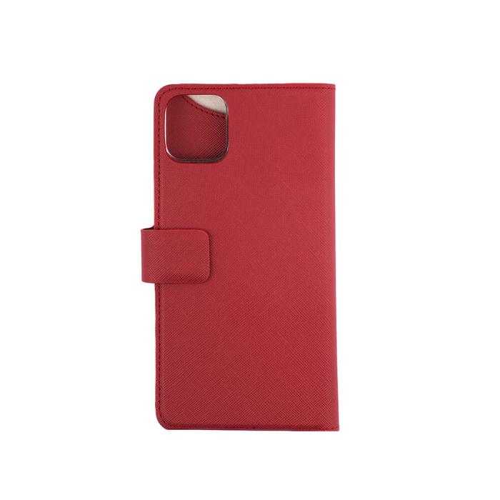 Bild 3, Onsala ONSALA iPhone 11 Pro Max 2in1 Magnet Fodral / Skal Saffiano Red