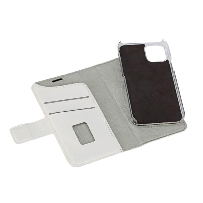 Bild 4, Onsala ONSALA iPhone 12 Mini 2in1 Magnet Fodral / Skal Saffiano White