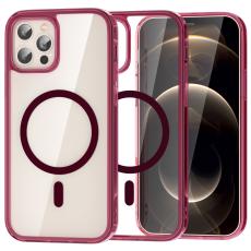ColorPop ColorPop iPhone 12 Pro Max Skal CH MagSafe Transparent/R&ouml;d